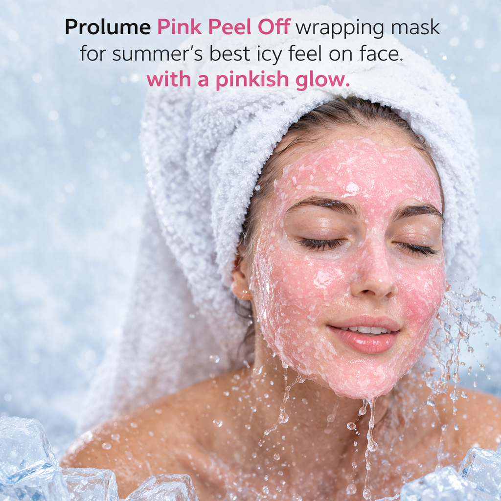 Pink Peel Off Glow Wrapping Mask