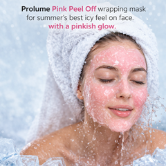 Pink Peel Off Glow Wrapping Mask