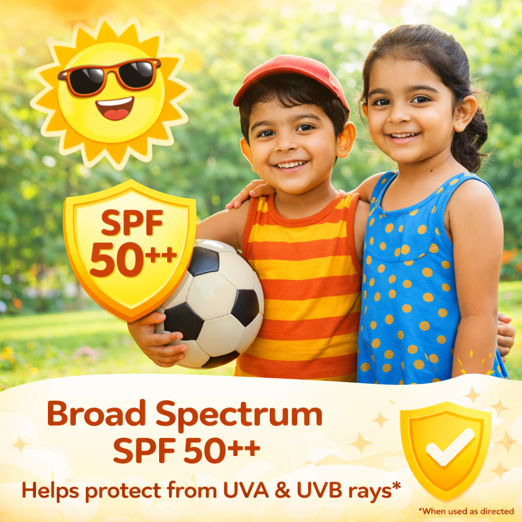 SunBuddies - Kids Sunscreen Wipes SPF 50++ - Pack of 6 (8 wipes each)
