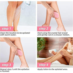 HairErase Painless Hair Remover Crystal Stone