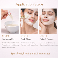 GlassLift Pro Instant Facial Kit – Tightening & Glow Treatment System