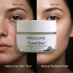 ToneGlow Hydrating Tinted Moisturizer Color-Adapting Skin Tint | Hyaluronic Acid Hydration | Natural Even-Tone Coverage