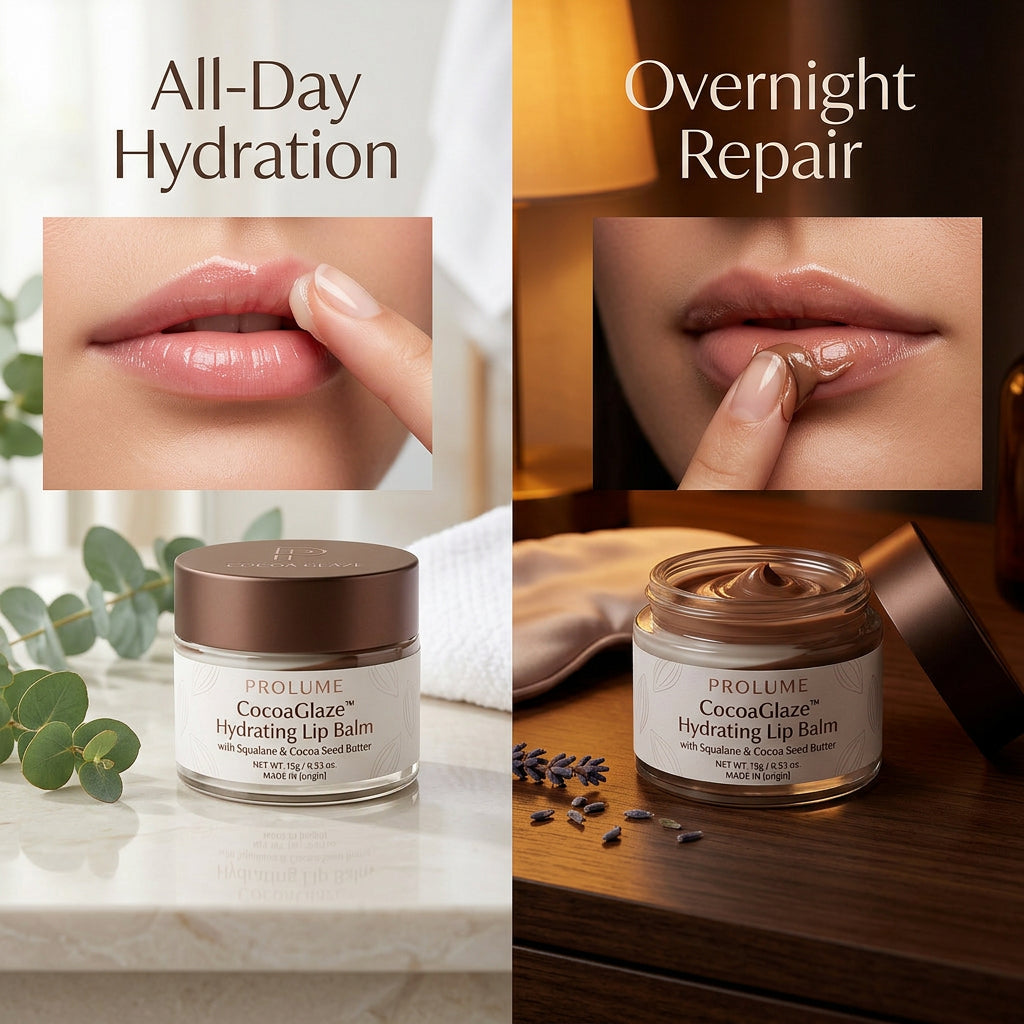 CocoaGlaze Hydrating Lip Balm (Pack of 2)  Chocolate Lip Care | Deep Hydration | Smooth, Glossy Lips