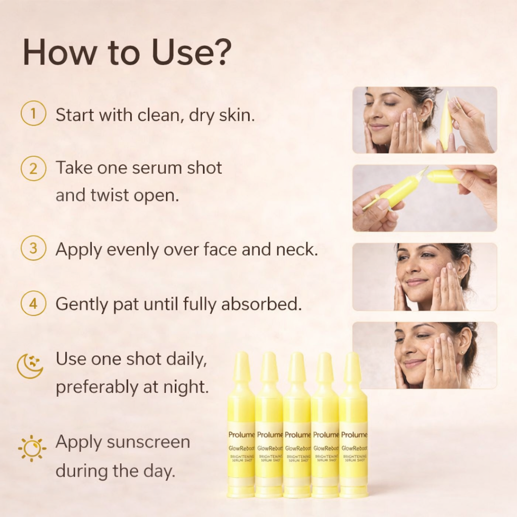GlowReboot Brightening Serum Shots – Pack of 5