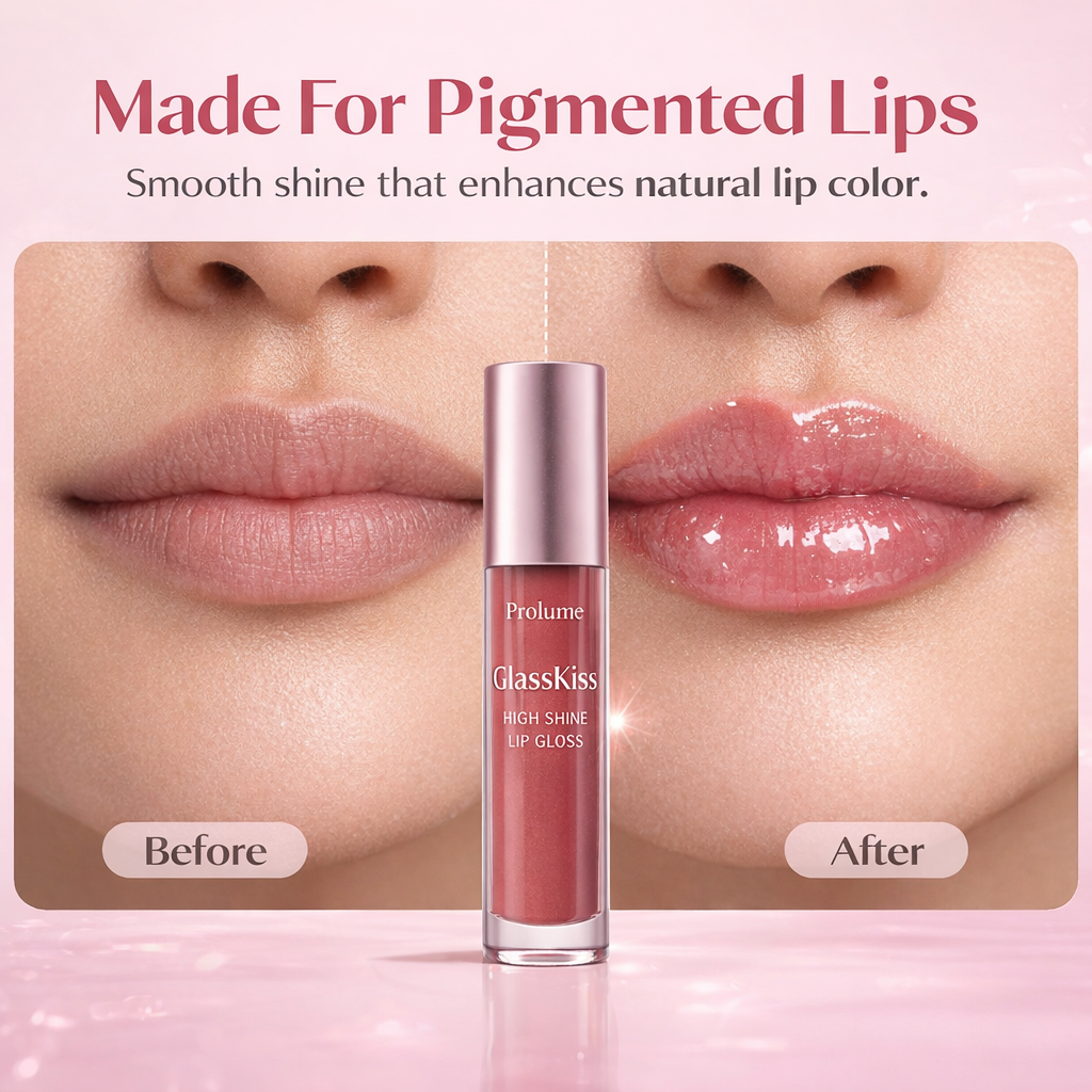 GlassKiss High Shine Lip Gloss-Berry Glaze