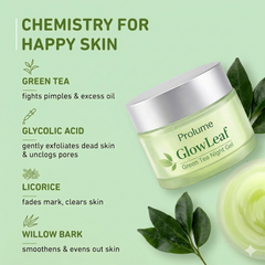 GlowLeaf Green Tea Night Gel
