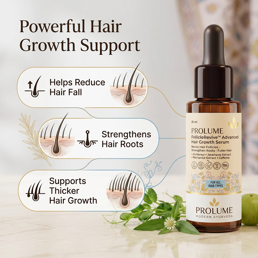 FollicleRevive Advanced Hair Growth Serum  Root Activating Scalp Serum | Pea Sprout Extract Formula | Hair Strength Therapy | 60 ml
