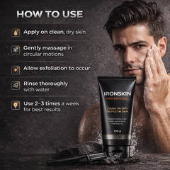 IronSkin Men Exfoliating Gel