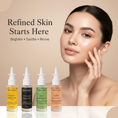 SkinRefine Face Exfoliating Gel Collection (Vitamin C, Charcoal, Aloe & Coffee Variants)