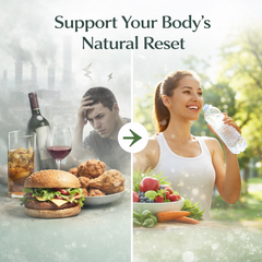 LiverReset 30-Day Liver Detox Supplement - 30 Veg Capsules