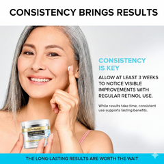 Anti-Ageing Face Moisturiser with Retinol, Collagen & Hyaluronic Acid