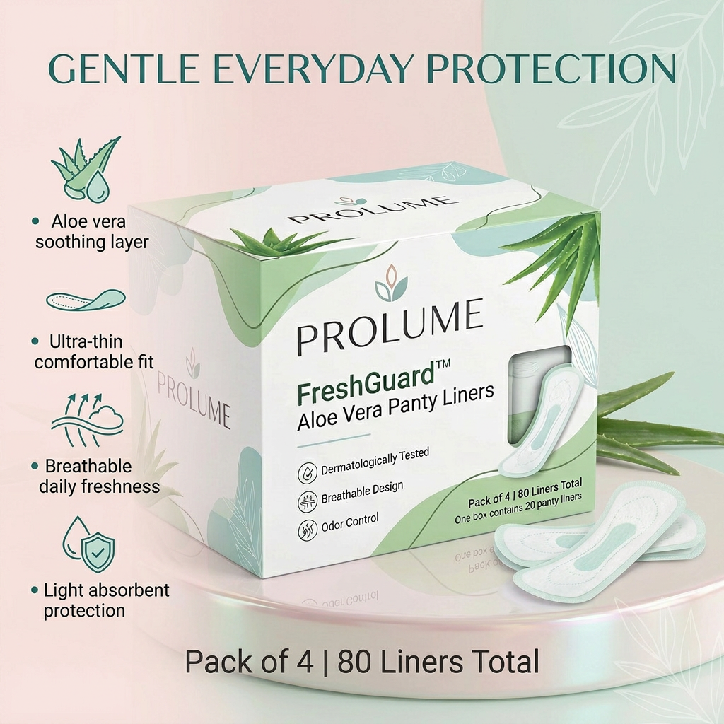 Aloe Vera Panty Liners (Pack of 4)