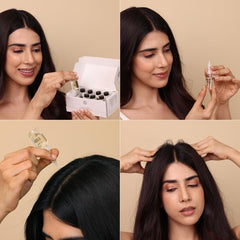 FallFix  40% Onion Oil Shots for Hair Fall Reduction with 0.5% Bakuchiol & 45% Coconut Oil