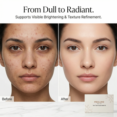 Skin Lab Test Tube Facial Mask Kit  Activated Powder + Liquid Treatment System  Lab Test Tube Packaging | 1 Test Tube + 5 Powder Sachets + 5 Liquid Ampoules