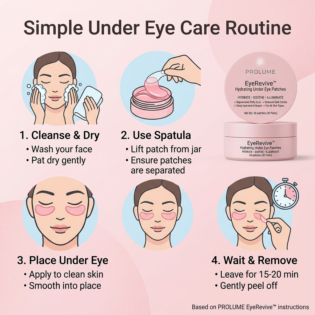 EyeRevive Hydrating Under Eye Patches (60 Patches)