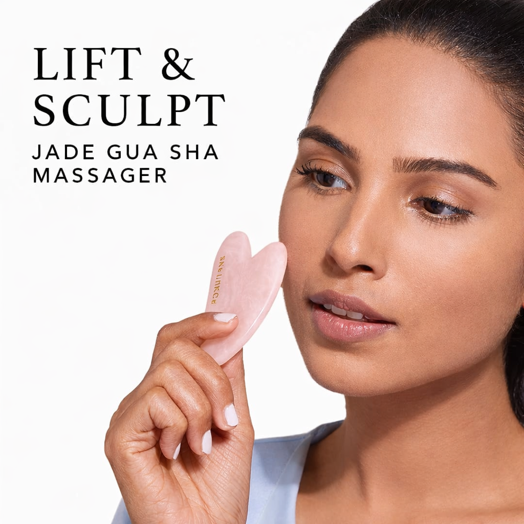 FaceSculptTrio  3-in-1 Jade Facial Massage Set