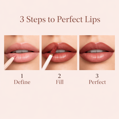 LipDefine Trio Kit – Bare Outline, Cocoa Melt & Mocha Muse