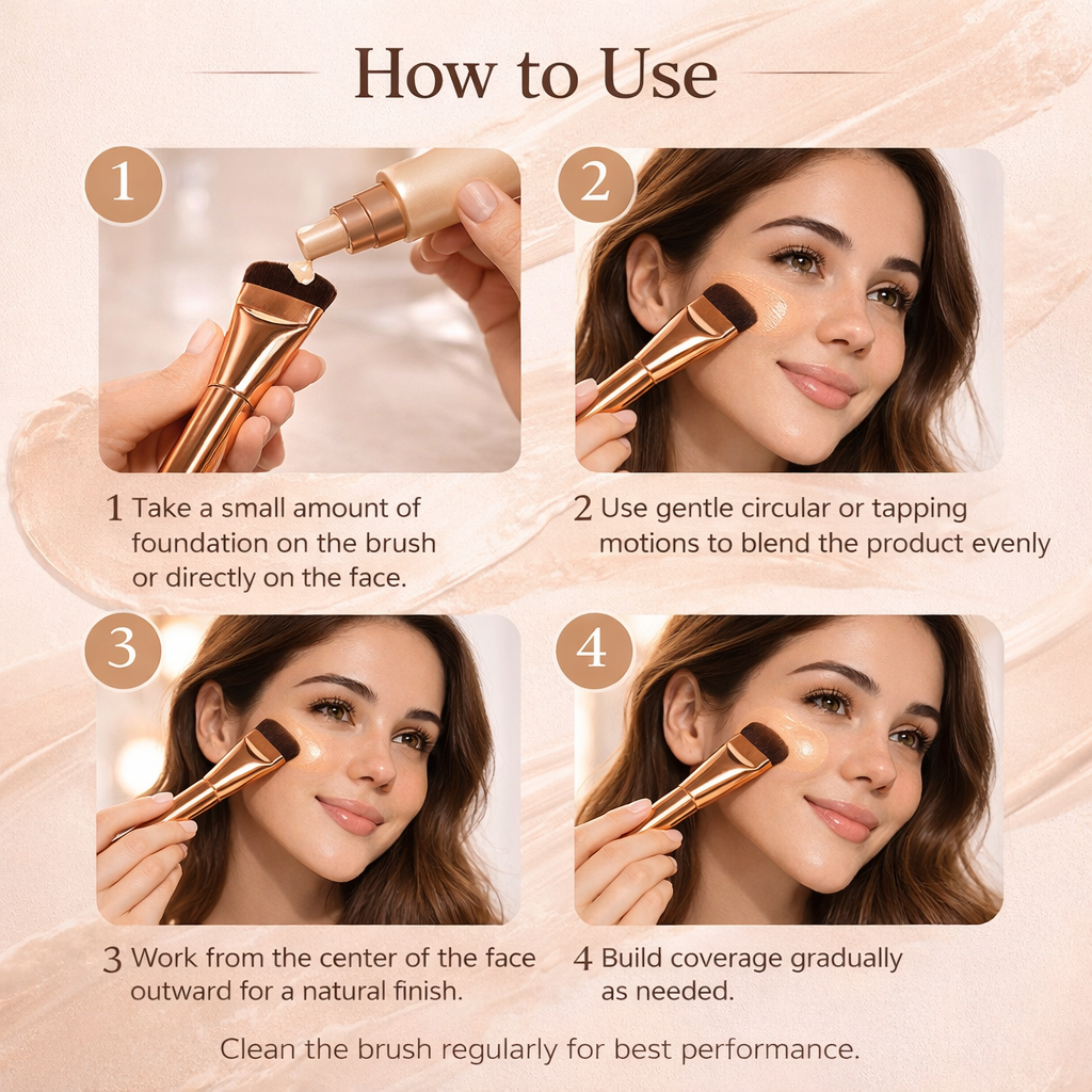GlassBlend Foundation Brush