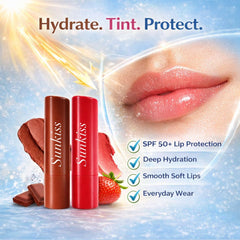 SunKiss Tinted Lip Balm Duo SPF 50+