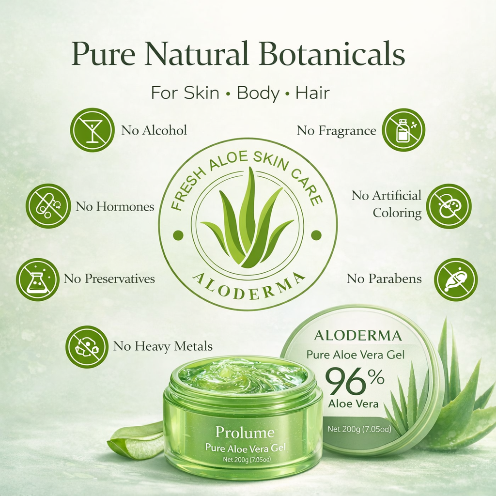 Soothing Aloe Gel – 96% Aloe Hydration Face & Body Gel
