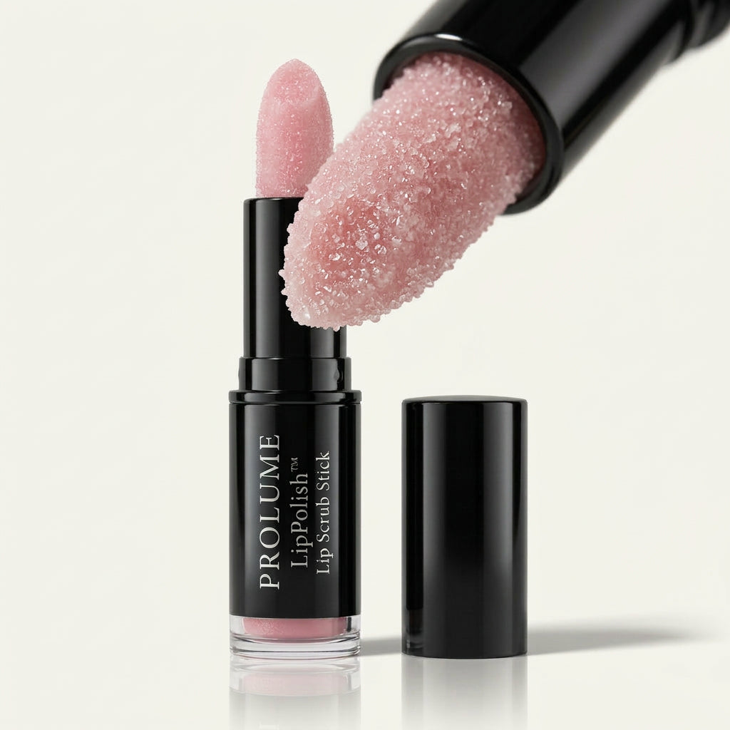LipPolish Lip Scrub Stick  Exfoliating Lip Balm Stick | Smooth Lips | No Mess Scrub
