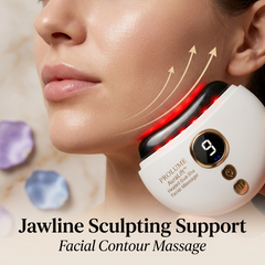 AuraLift Heated Gua Sha Facial Massager Vibration, Heat & Red Light Therapy | Sculpting & Anti-Aging Face Tool