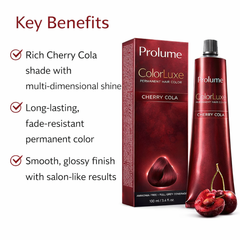 ColorLuxe Permanent Hair Color – Cherry Cola