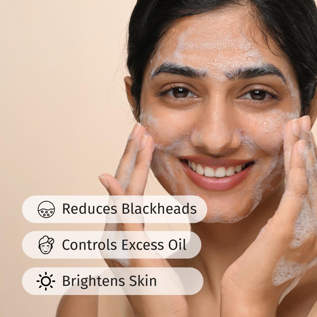MilkGlow Powder Cleanser (Rice Milk + Enzymes) – Brightening Gentle Exfoliating Face Wash