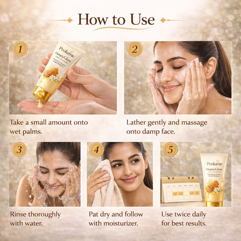 HoneyGlow Face Cleanser