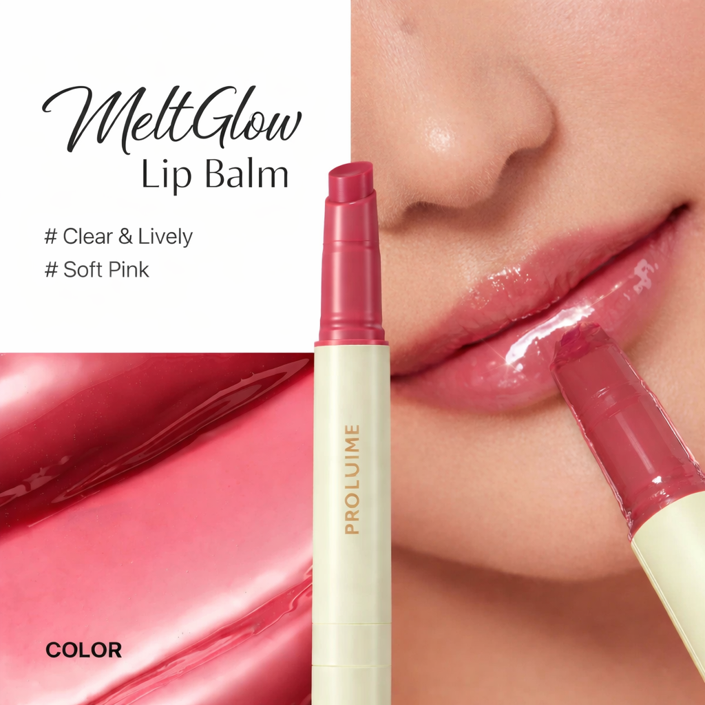 MeltGlow Lip Balm – Hydrating Sheer Tint