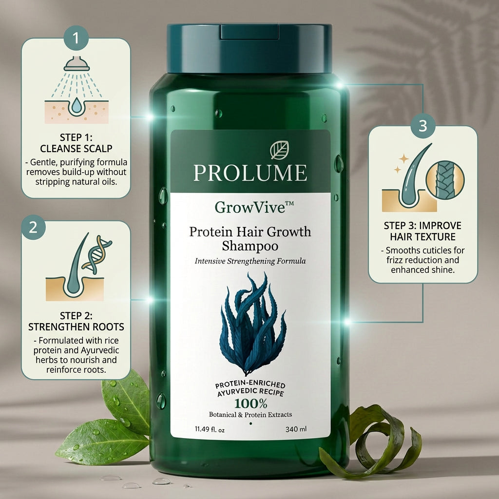 GrowVive Protein Hair Growth Shampoo