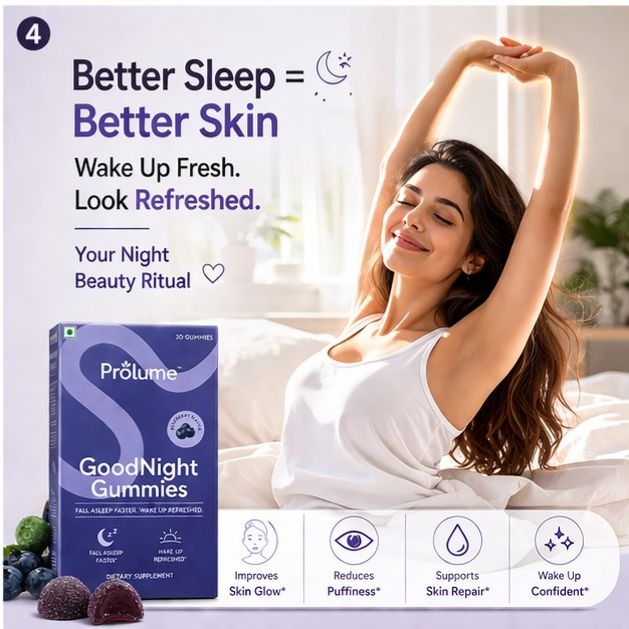 GoodNight Gummies for Deep & Restful Sleep – Pack of 30 Gummies