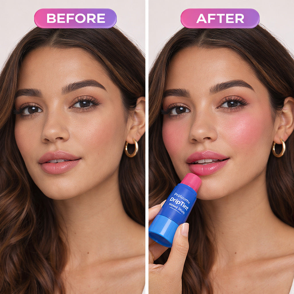 DripTint Mood Stick (Pack of 3)  Color Changing Oil Stick for Lip + Cheek