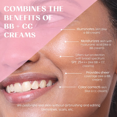 FlexYourSkin Luminous BB Skin Tint  With Hyaluronic Acid & Niacinamide