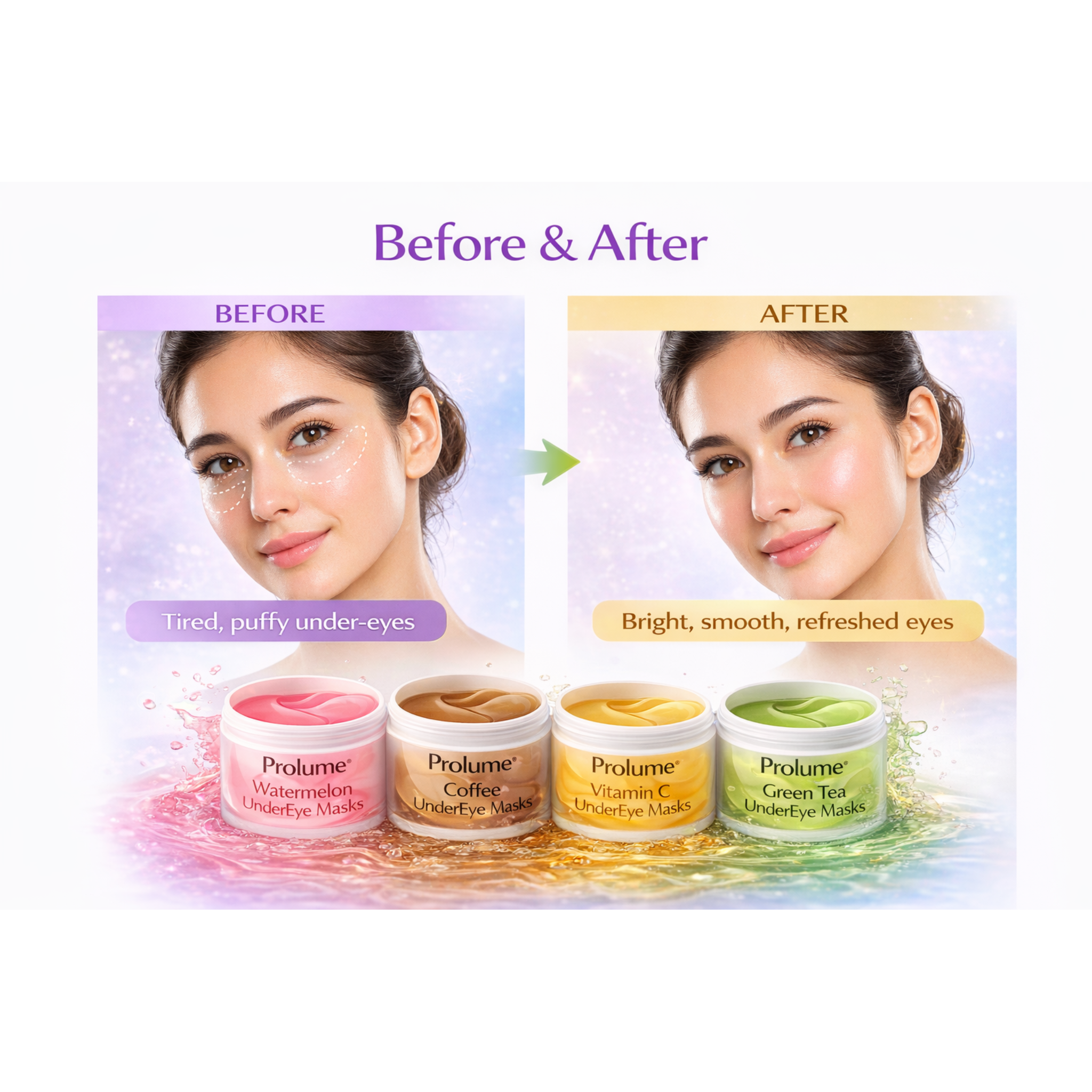 HydroCalm UnderEye Mask Set- Set of 4