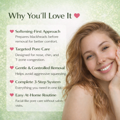 NoMoreBlackhead 3-Step Blackhead Remover Kit
