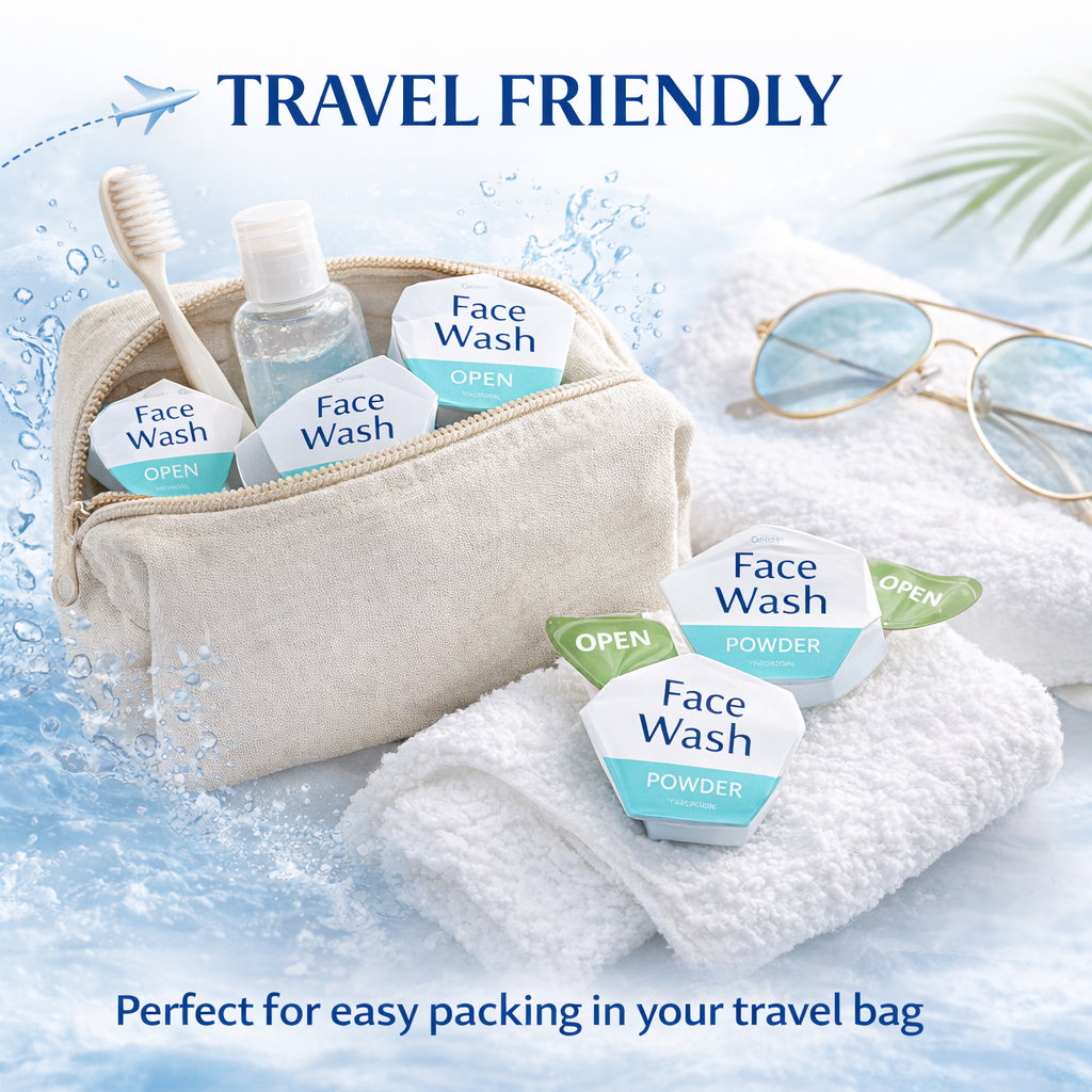 Powder-to-Foam Face Wash