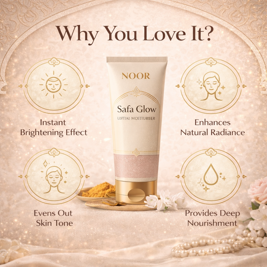 Noor Safa Glow Ubtan Moisturiser (Pack of 3)