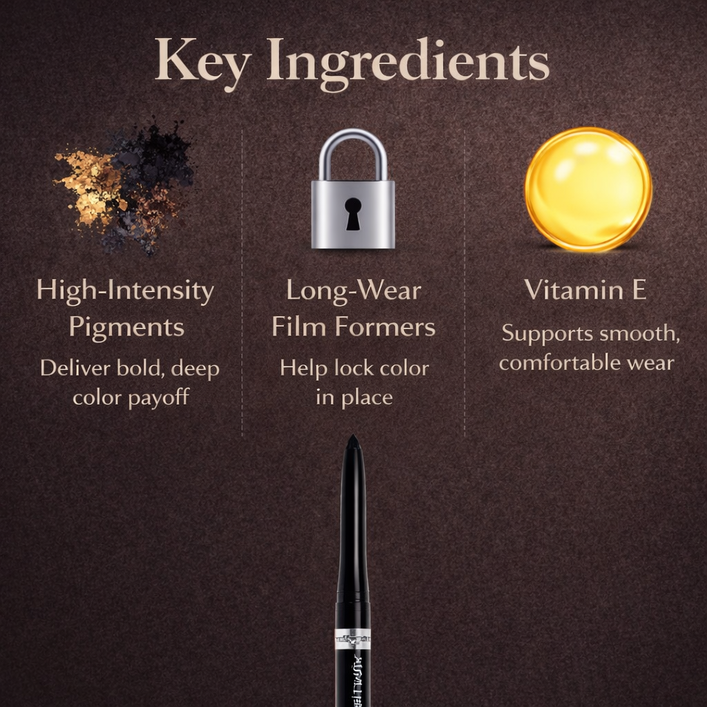 InkLock Automatic Gel Eyeliner – 36 Hrs Stay