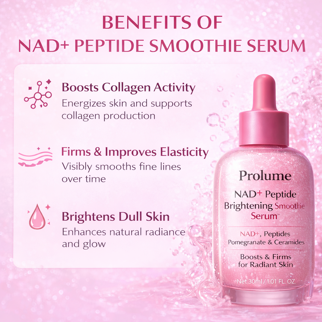 NAD⁺ Peptide Brightening Smoothie Serum