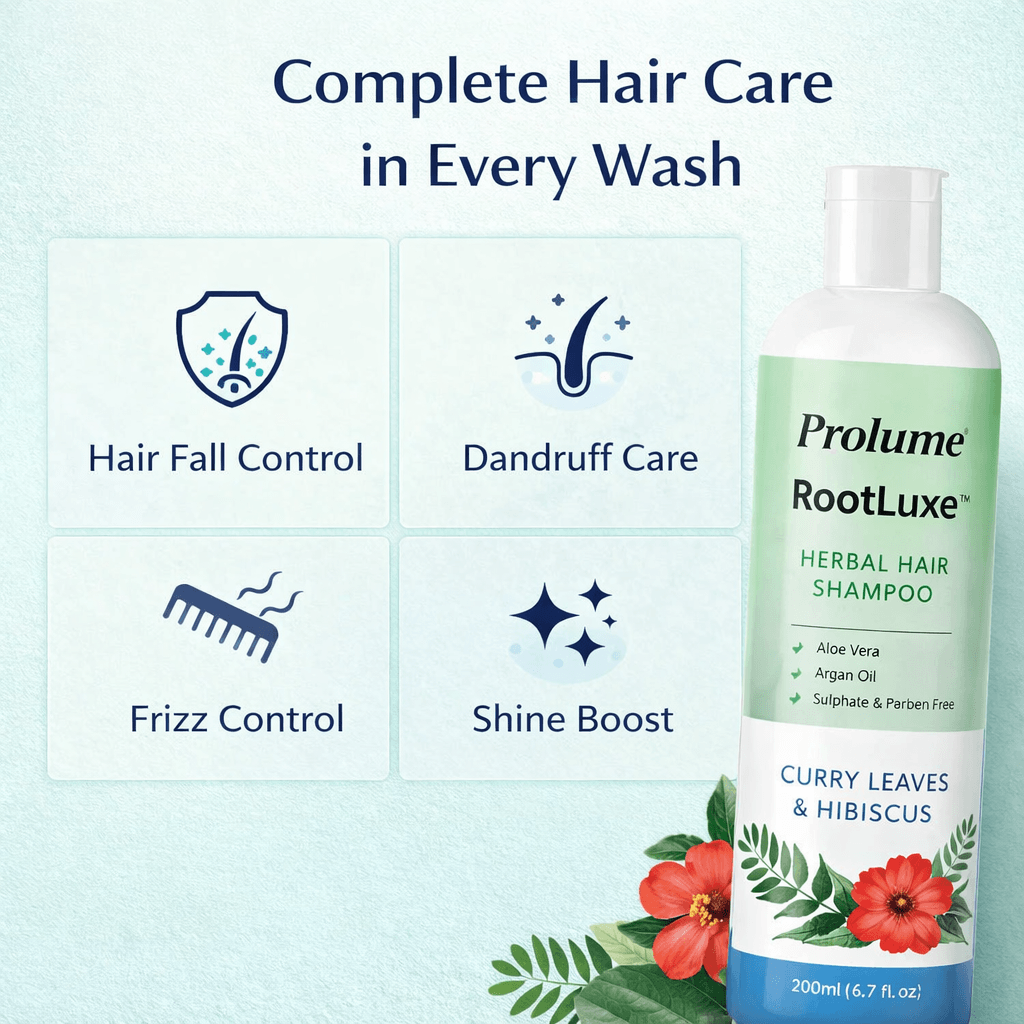 RootLuxe Herbal Hair Shampoo