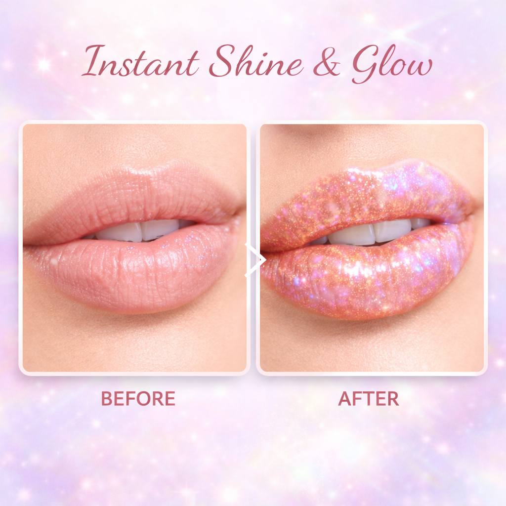 HoloSheen Holographic Lip Gloss