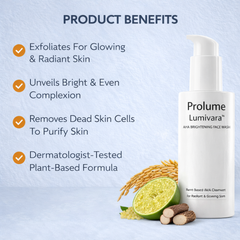 Lumivara AHA Brightening Face Wash