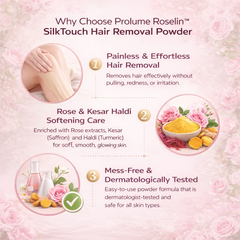 Roselin SilkTouch Hair Removal Powder