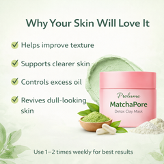 MatchaPore Detox Clay Mask