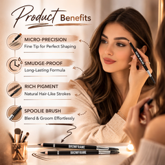 BrowFrame  Duo - set of 2 Pencils