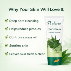 PuriNeem Clarifying Face Mask