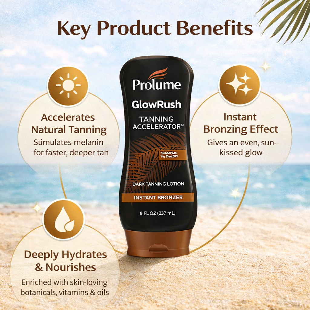 GlowRush Tanning Accelerator