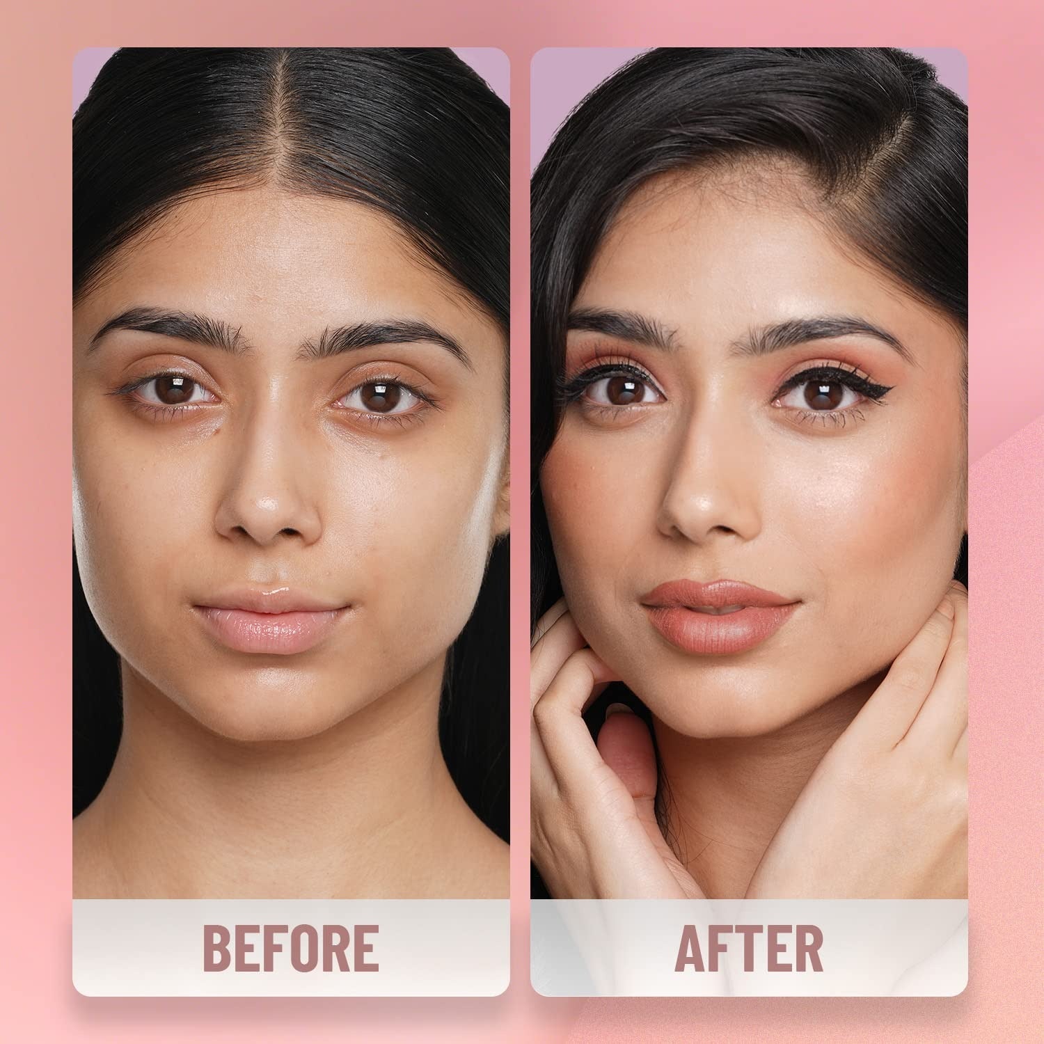 SoftTip Korean Silicone Brush Trio with Lip & Cheek Tint