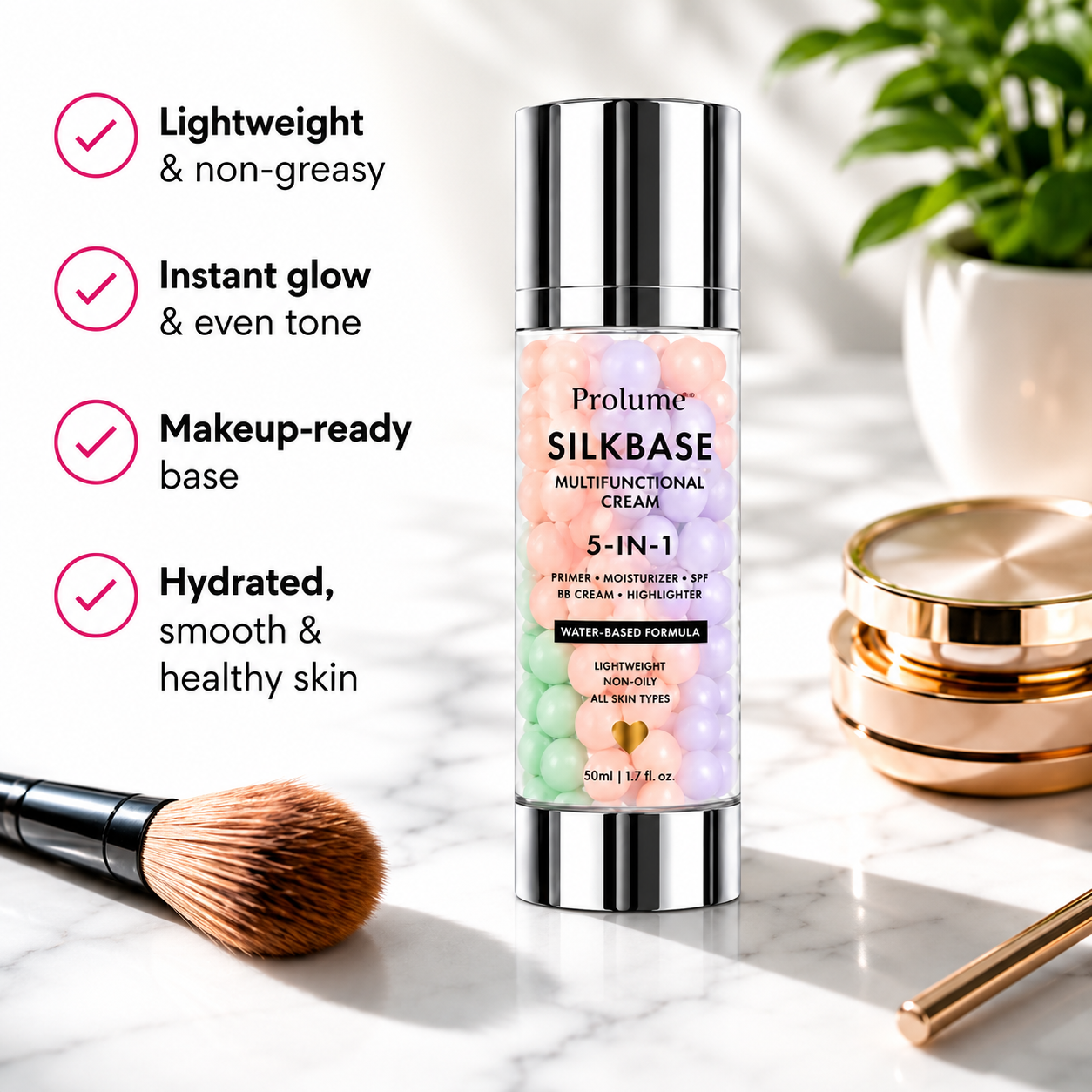 SilkBase 5-in-1 Multifunctional Cream